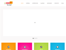 Tablet Screenshot of nomotex.com